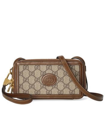 Gucci Mini Bag With Interlocking G 671674 Coffee